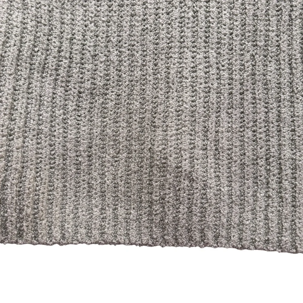 NWT Vince Crimped Cotton Crewneck Knit Sweater Cotton Blend Green Sz S
